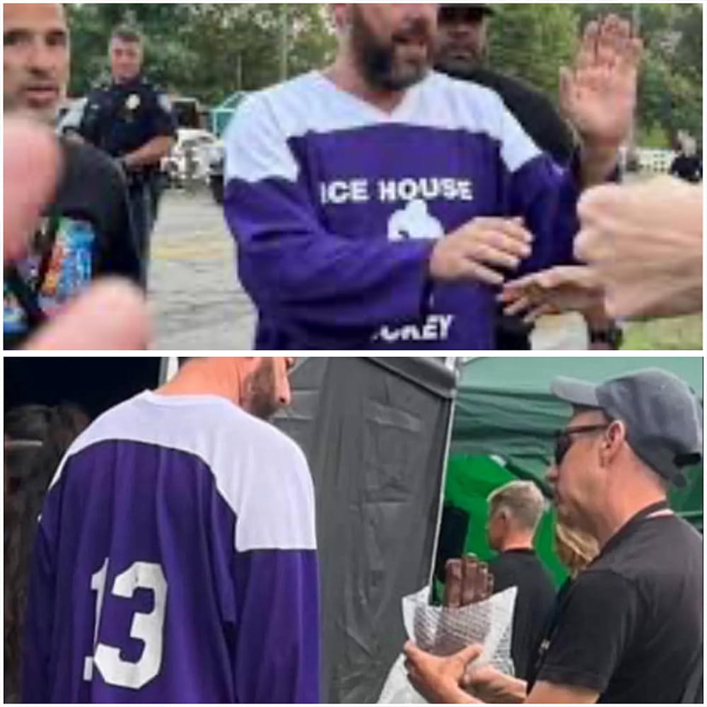 Adam Sandler Happy Gilmore 2 Ice House Hockey Jersey