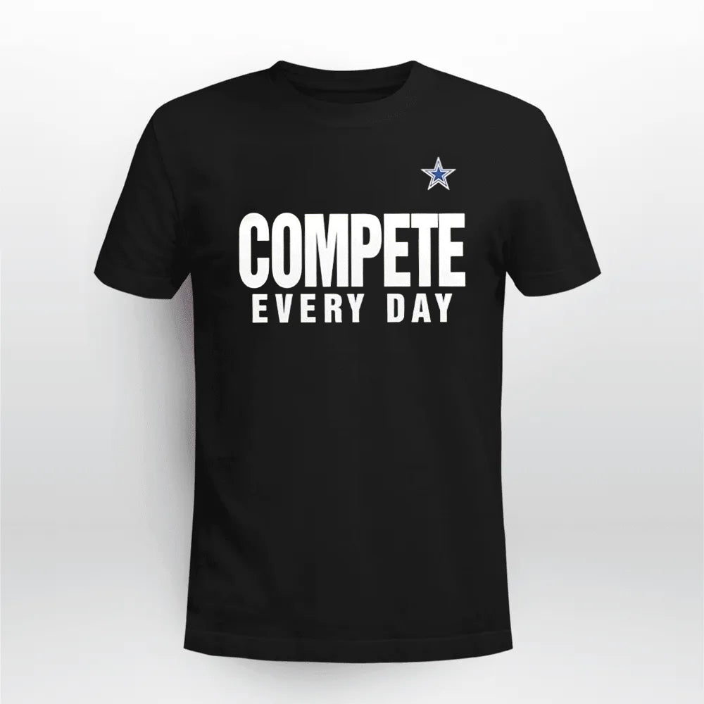 Coach Cowboys Brian Schottenheimer Compete Every Day Hoodie