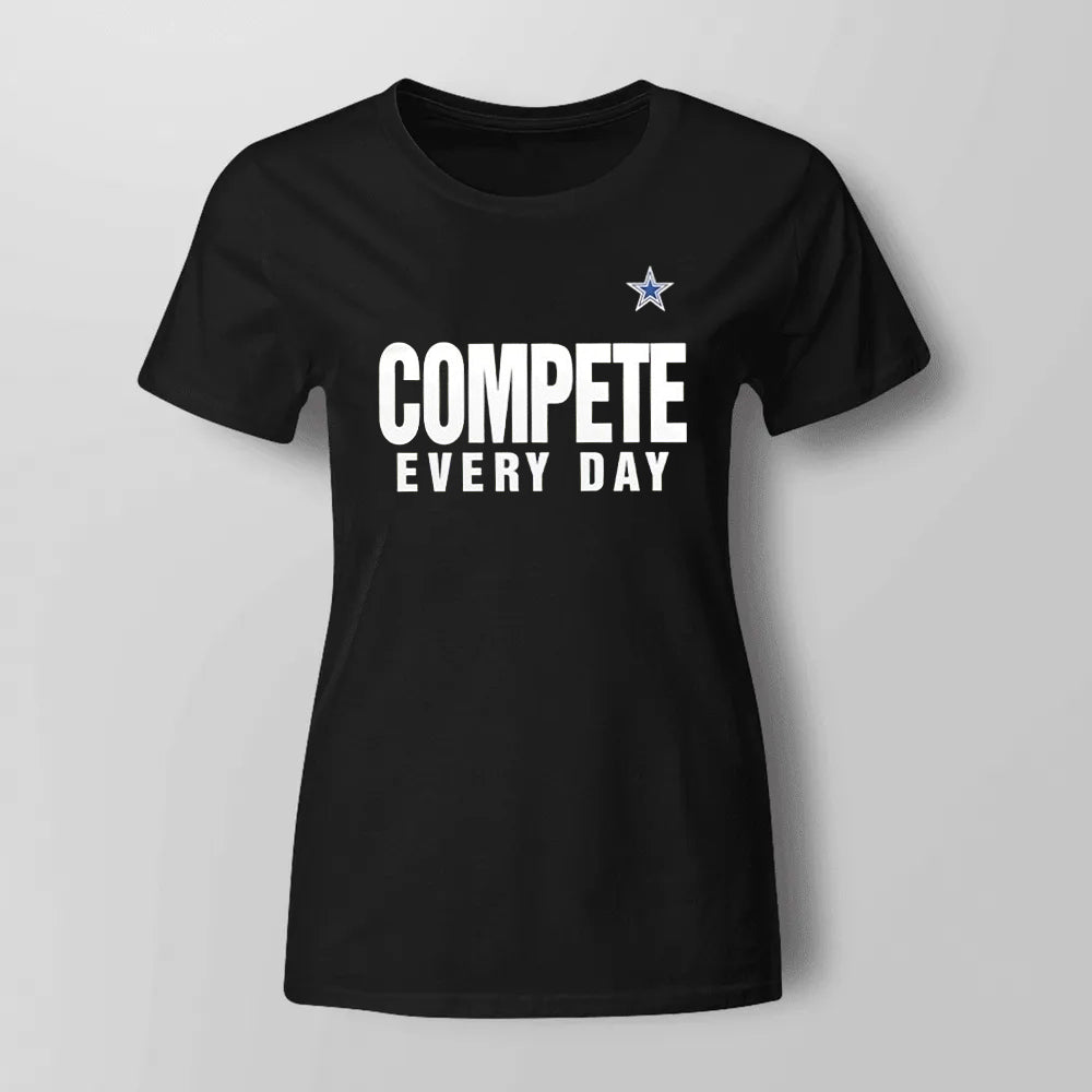 Coach Cowboys Brian Schottenheimer Compete Every Day Hoodie