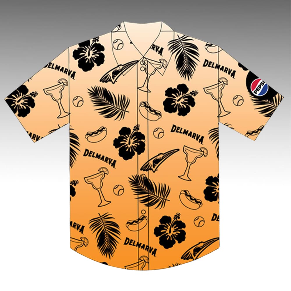 Delmarva Shorebirds Hawaiian Shirt Giveaway 2025