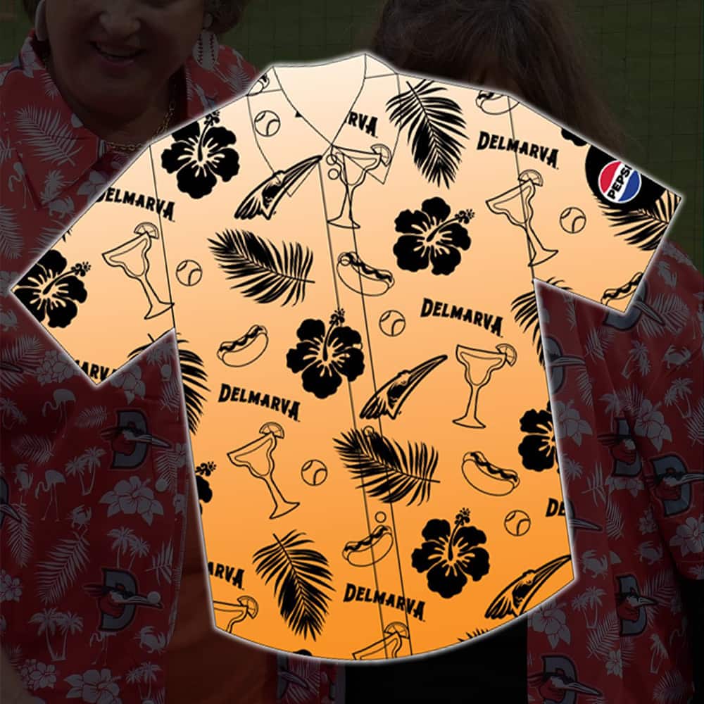 Delmarva Shorebirds Hawaiian Shirt Giveaway 2025