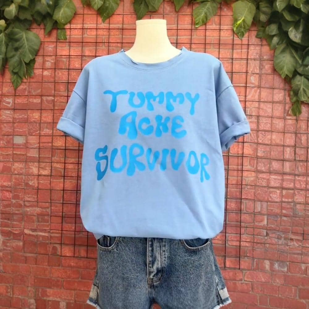 Drago Larson Tummy Ache Survivor Shirt Happy Gilmore 2