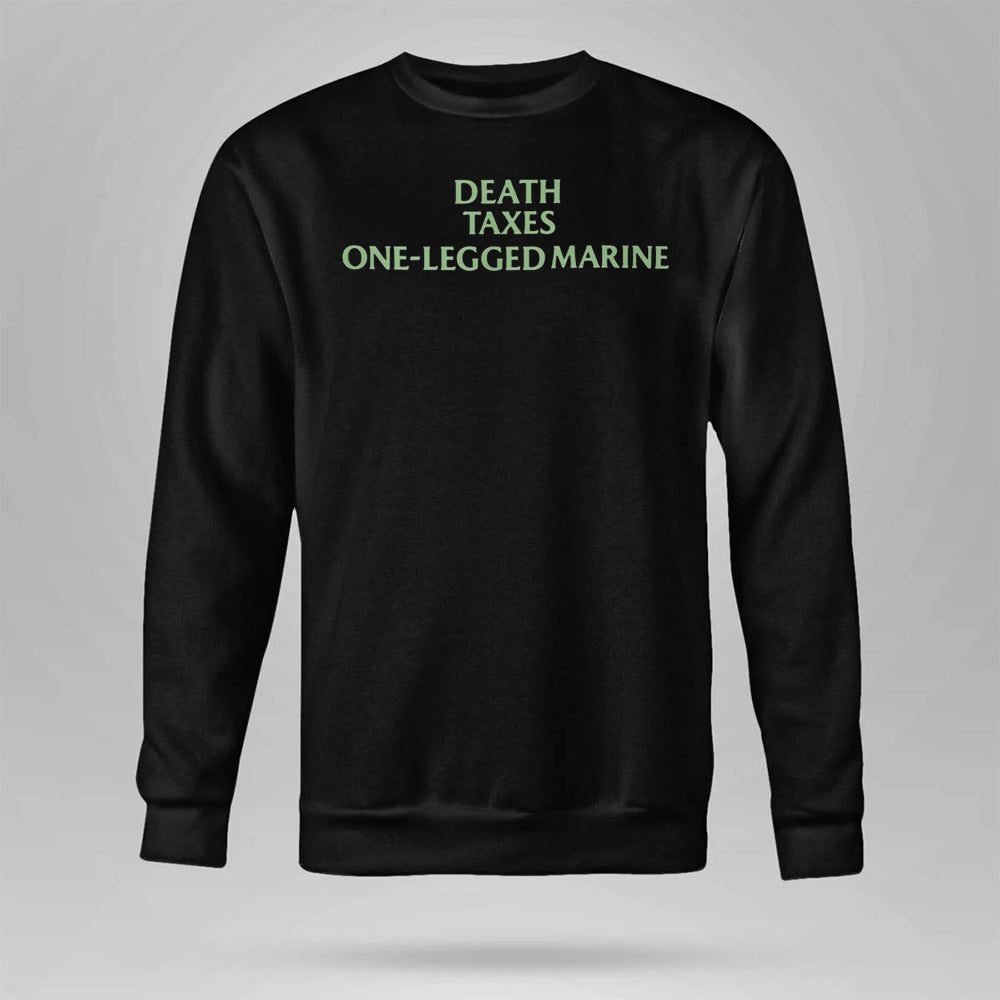 Gabby Williams Death Taxes One-Legged Marine Shirt