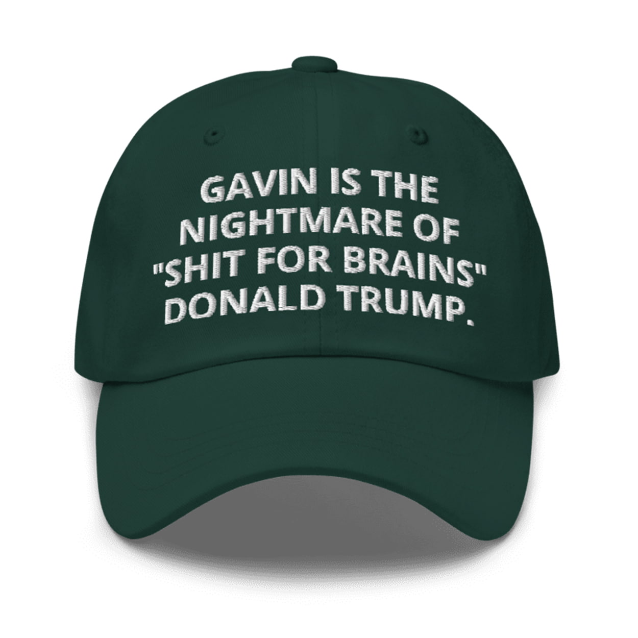 Gavin Is The Nightmare Of Shit For Brains Donald Trump Hat