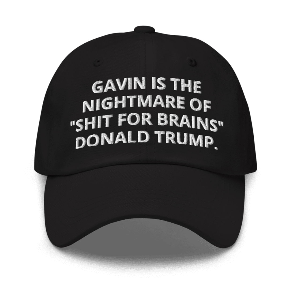 Gavin Is The Nightmare Of Shit For Brains Donald Trump Hat