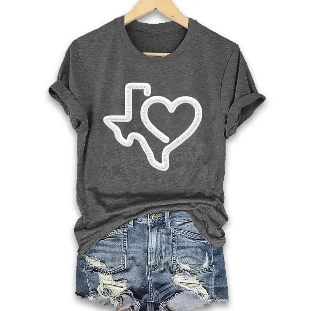 Heart Of Texas Shirt Patricia Clothing