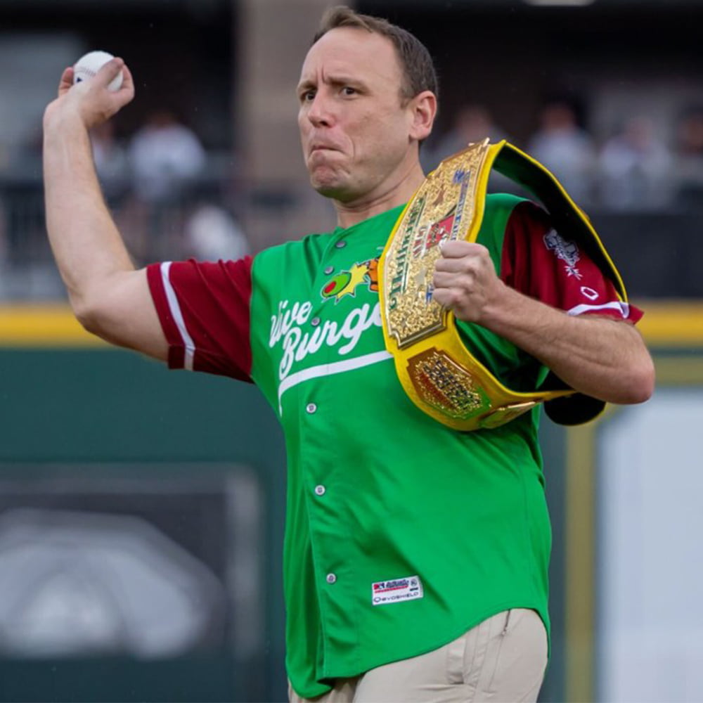 Lansing Lugnuts Joey Chestnut Jersey 2025