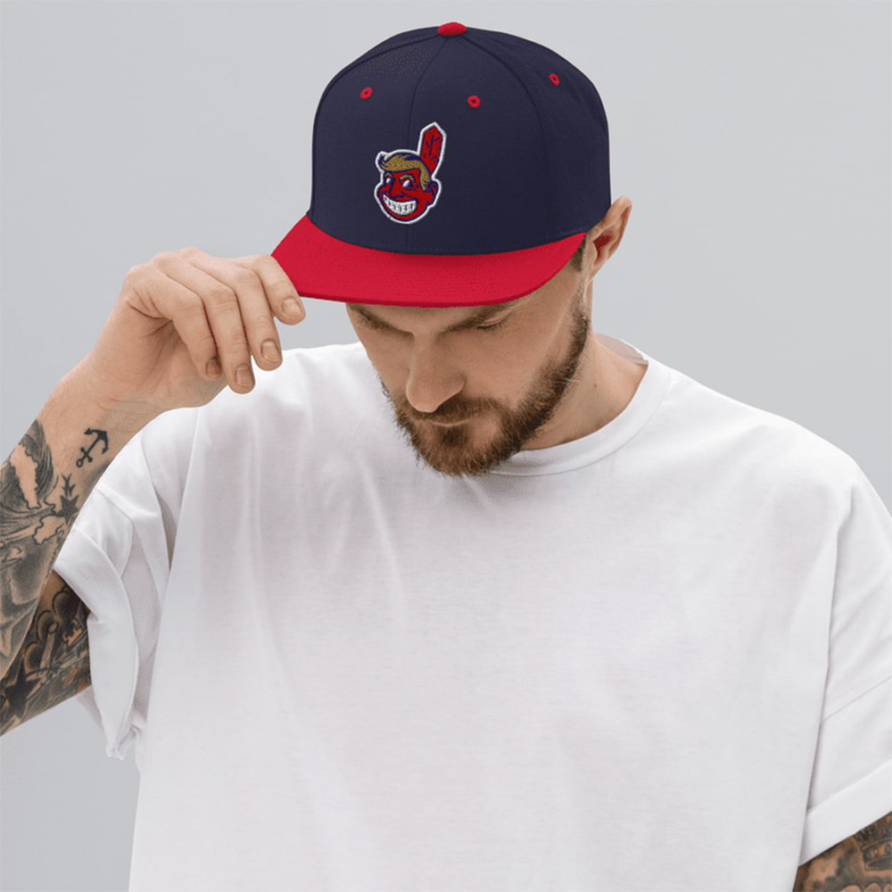 Trump Chief Wahoo Indians Hat