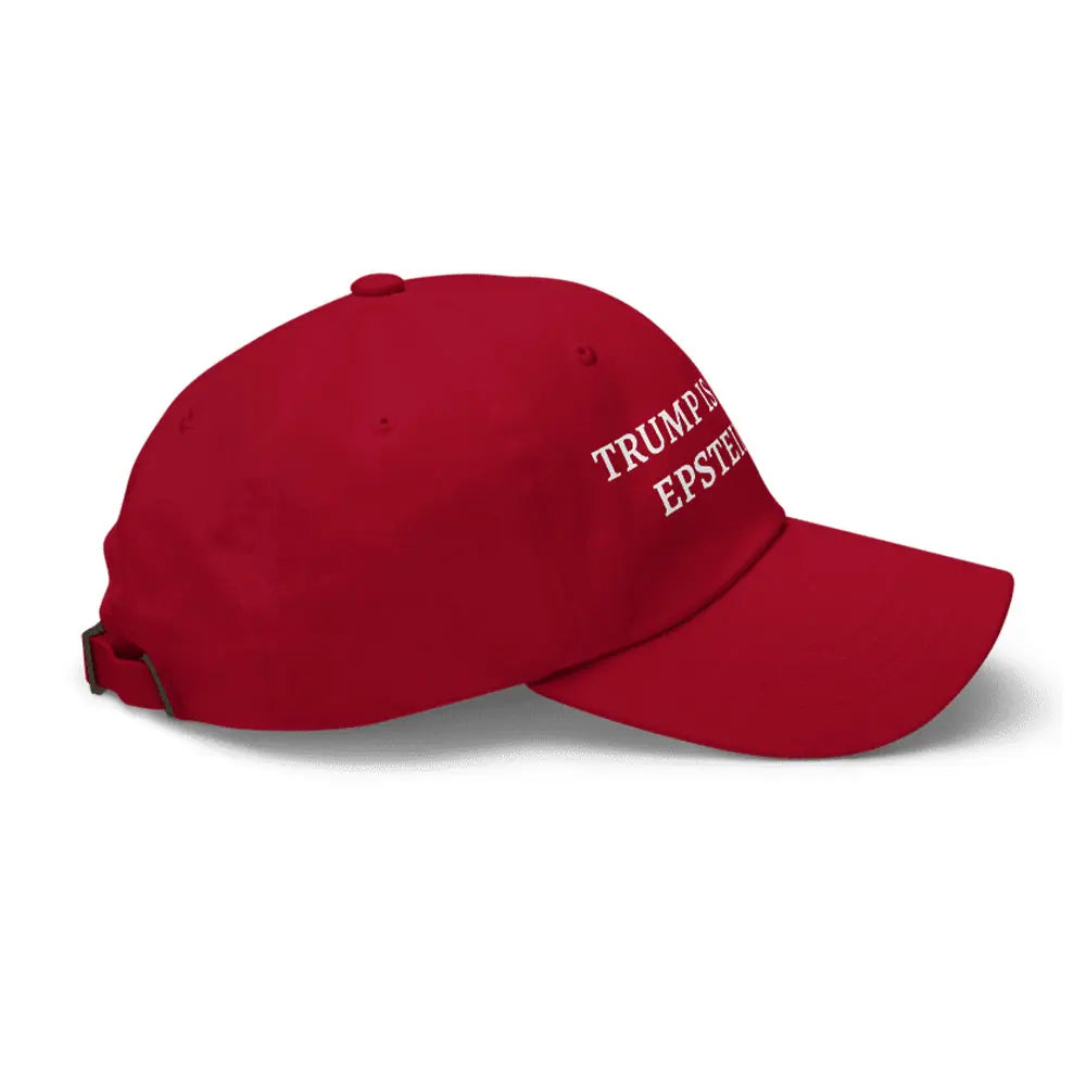 Trump Is On The Epstein List Hat Patricia Clothing