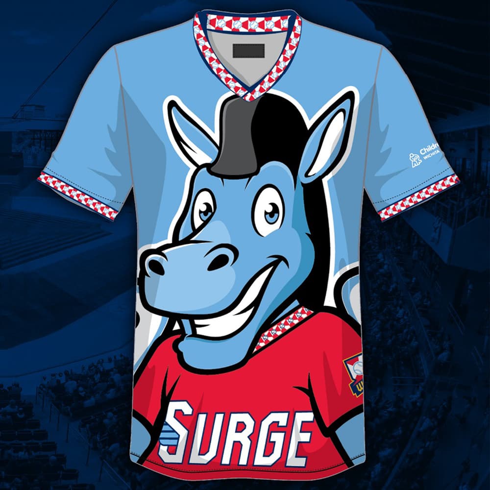 Wichita Wind Surge Windy Replica Jersey 2025 Giveaway