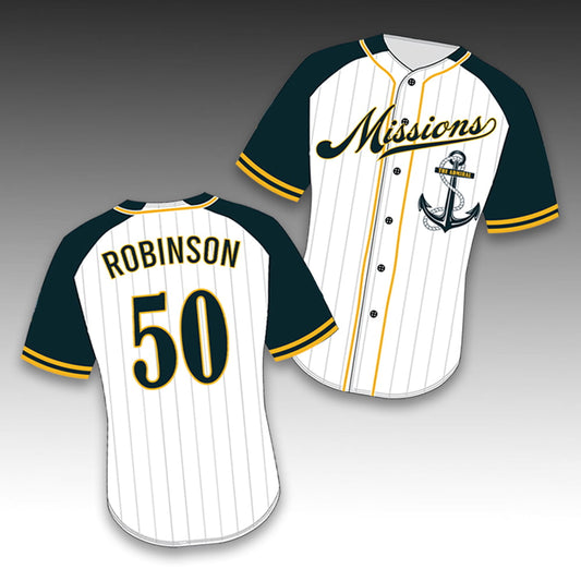 2025 San Antonio Missions David Robinson Baseball Jersey Giveaway