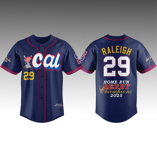 CAL Raleigh 2025 Home Runs Derby Champions Jersey