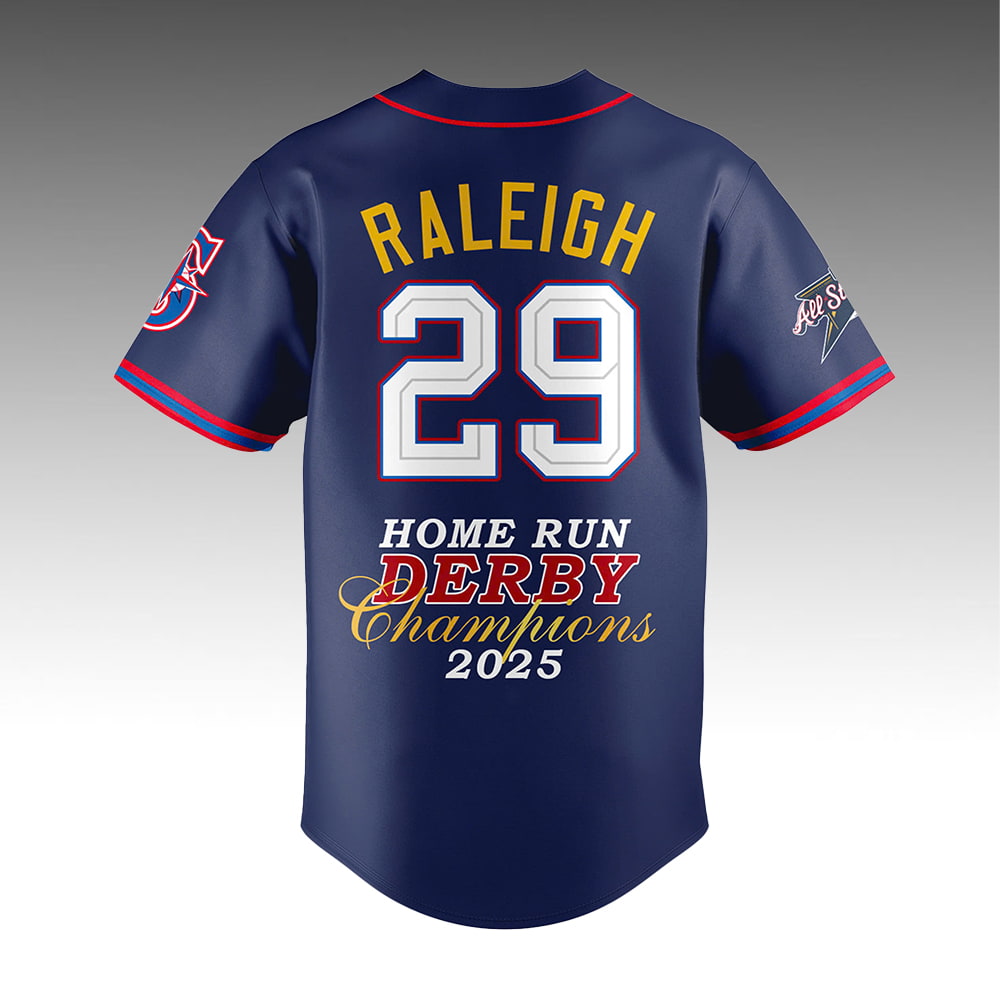 CAL Raleigh 2025 Home Runs Derby Champions Jersey