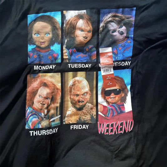 Chucky Monday To Weekend Mood Shirt Patricia Clothing