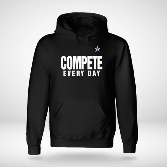 Coach Cowboys Brian Schottenheimer Compete Every Day Hoodie
