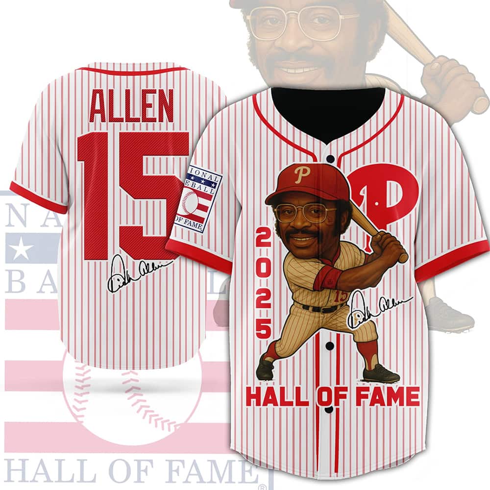 Dick Allen Phillies Hall Of Fame Jersey 2025