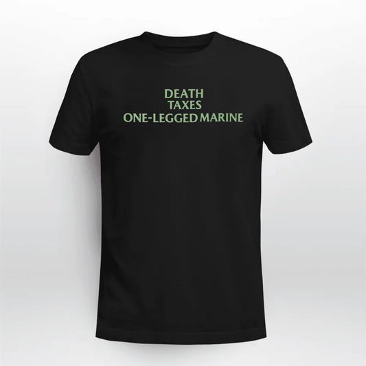 Gabby Williams Death Taxes One-Legged Marine Shirt