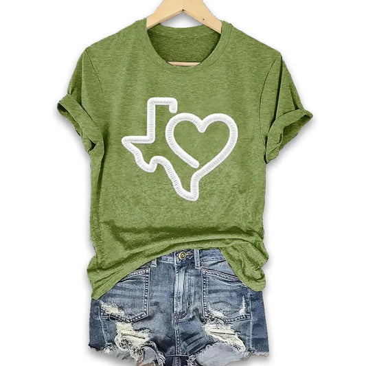 Heart Of Texas Shirt Patricia Clothing