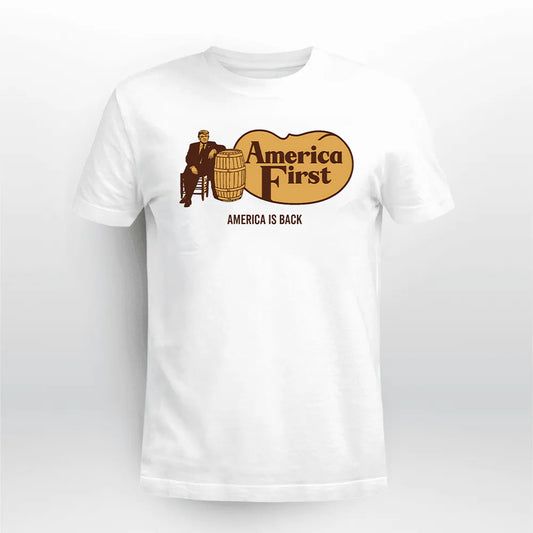 Trump Cracker Barrel America First America Is Back Shirt