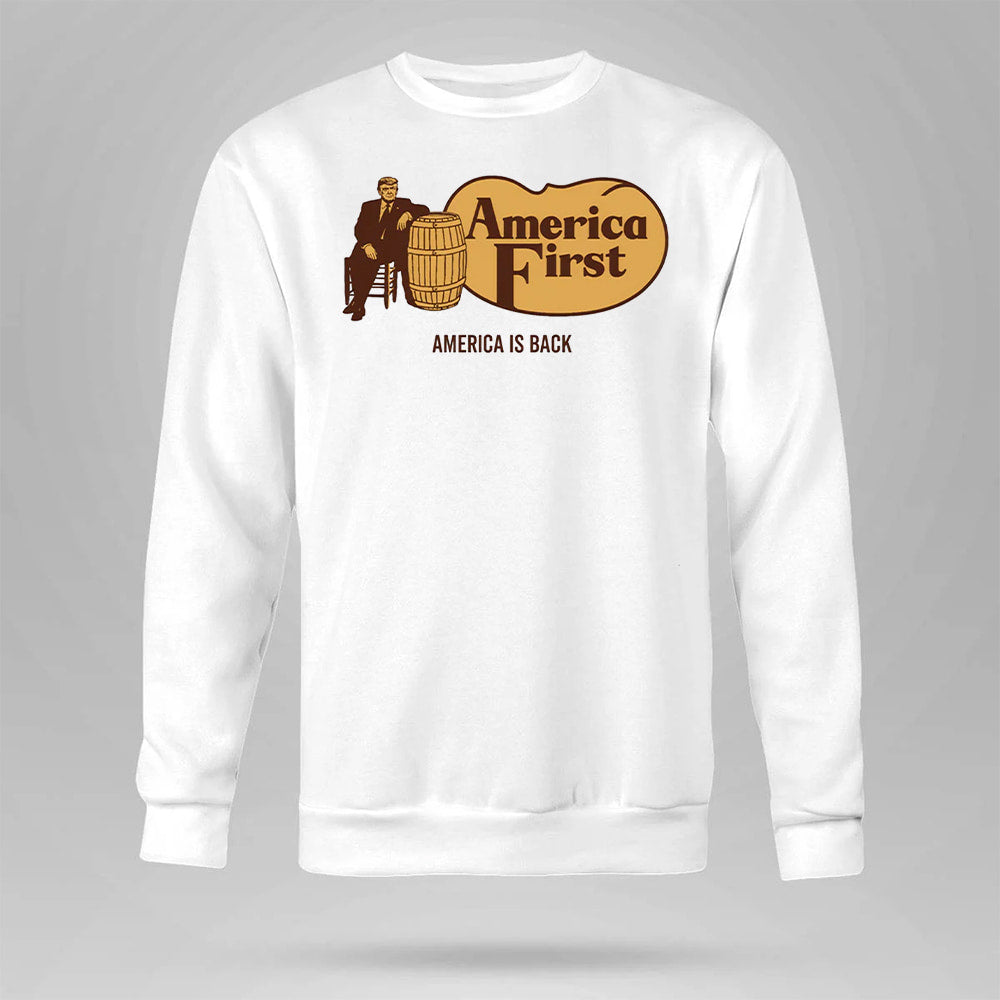Trump Cracker Barrel America First America Is Back Shirt